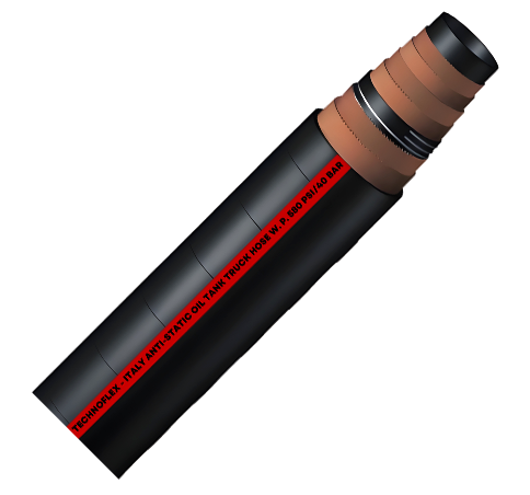 Petroleum Tank Truck Hose - 40 BAR